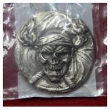 2oz Silver Buccaneer .999 Round***