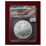 2006 Silver Eagle 1oz ANACS MS70