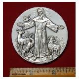 Saint Francis of Assisi Large Medal