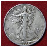 1928 S Walking Liberty Silver Half Dollar Coin