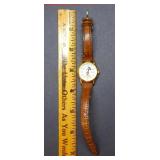 Ladies Mickey Mouse Watch with Leather Strap