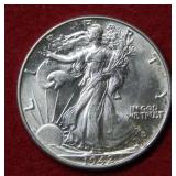 1942 Walking Liberty Silver Half