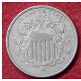 1868 Shield Nickel