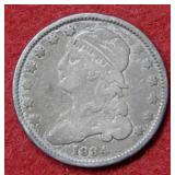 1834 Bust Silver Quarter