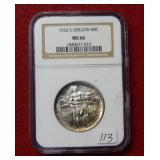 1926 S Oregon Silver Comm Half NGC MS66