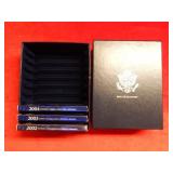 2002-2003-2004 US Proof Quarters with free box