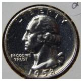 1958 Proof Washington Silver Quarter