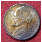 1943 D Jefferson Nickel