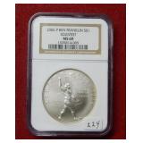 2006 P Ben Franklin Silver Dollar NGC MS69