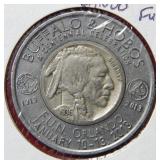 2013 Orlando Fun Show Medal with Buffalo Nickel