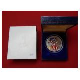 1999 Colorized Silver Eagle