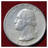 1932 D Washington Silver Quarter