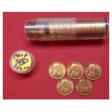 Roll of 1960 P Lincoln Cents