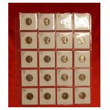 (20) Proof Jefferson Nickels back to 1957