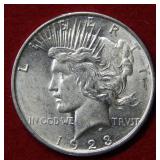 1923 D Peace Silver Dollar Coin