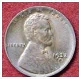 1932 D Lincoln Wheat Cent - Red & Brown