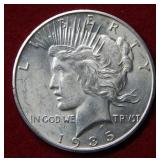 1935 S Peace Silver Dollar