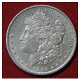 1899 O Morgan Silver Dollar Coin - Micro O