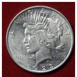 1923 D Peace Silver Dollar***