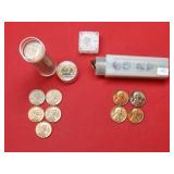 1960 D & 1960 Rolls Lincoln Cents