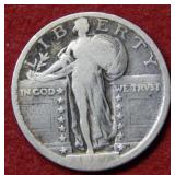 1917 Standing Liberty Silver Quarter Type II