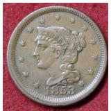 1853 Large Cent