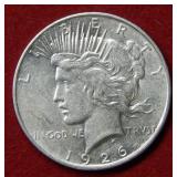 1926 D Peace Silver Dollar