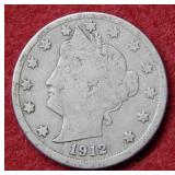 1912 S Liberty Head Nickel