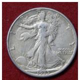 1935 D Walking Liberty Silver Half Dollar Coin