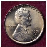1951 D Lincoln Wheat Cent
