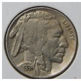 1936 S Buffalo Nickel