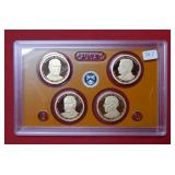 Four US President Proof Dollars