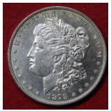 1878 Morgan Silver Dollar 8 Tail Feathers
