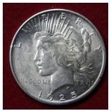 1925 S Peace Silver Dollar