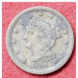 1854 Half Cent