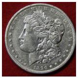 1890 CC Morgan Silver Dollar
