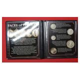 US Coins - Faces of Liberty - Half-QTR-Dime-Nickel
