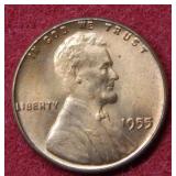 1955 Lincoln Wheat Cent