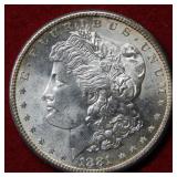 1881 S Morgan Silver Dollar Coin
