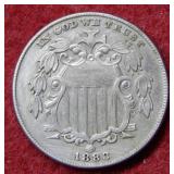 1883 Shield Nickel