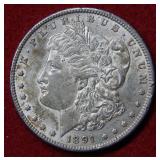 1891 CC Morgan Silver Dollar