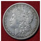 1892 S Morgan Silver Dollar Coin