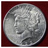 1923 S Peace Silver Dollar