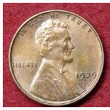 1939 D Lincoln Wheat Cent