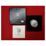 2023 Peace Silver Dollar with COA UNC