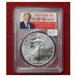 2018 Silver Eagle 1oz PCGS MS69 First Strike