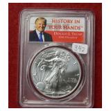 2018 Silver Eagle 1oz PCGS MS69 First Strike