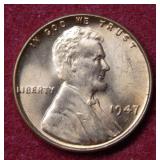 1947 Lincoln Wheat Cent