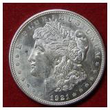 1921 D Morgan Silver Dollar Coin