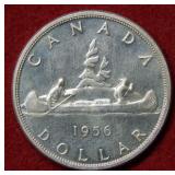 1956 Canada Silver Dollar